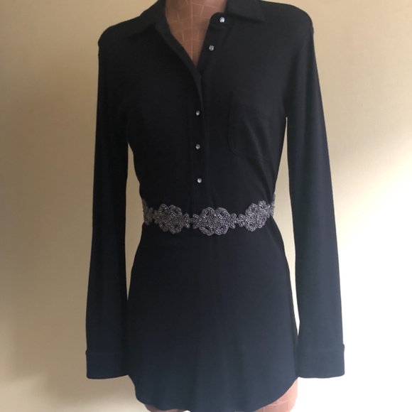 NWOT, Twisted Heart America Forever Rhinestone Buttoned Dress - Picture 3 of 13